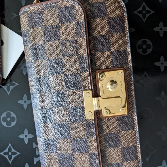 Louis Vuitton ascot wallet clutch with chain strap incert - Picture 9 of 17